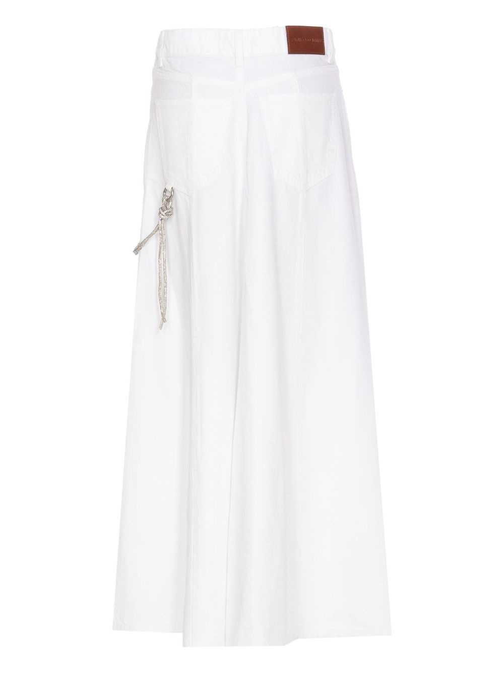 chain-detail skirt - 2