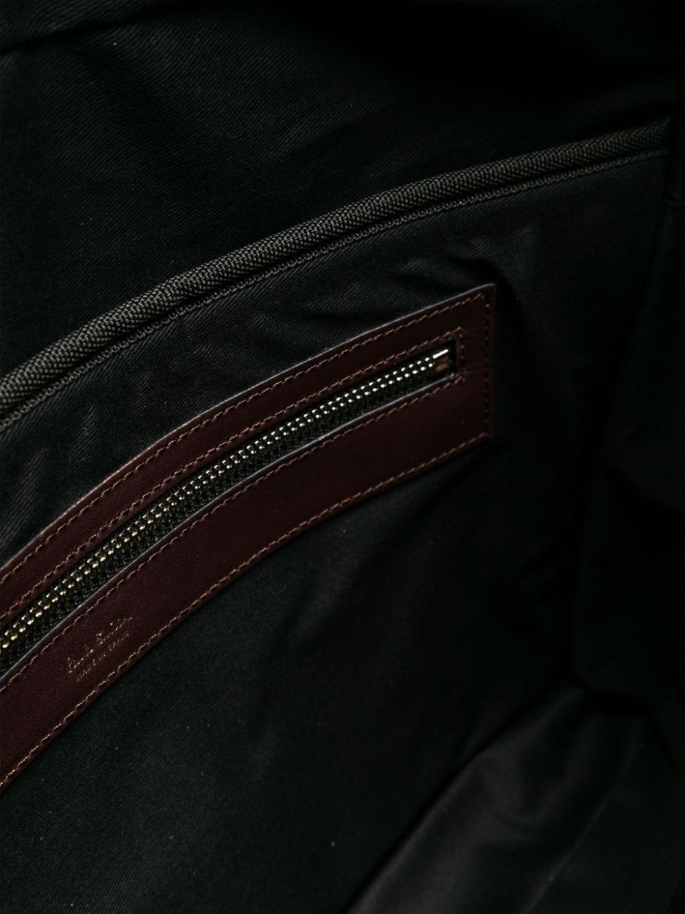 logo-print leather laptop bag - 4
