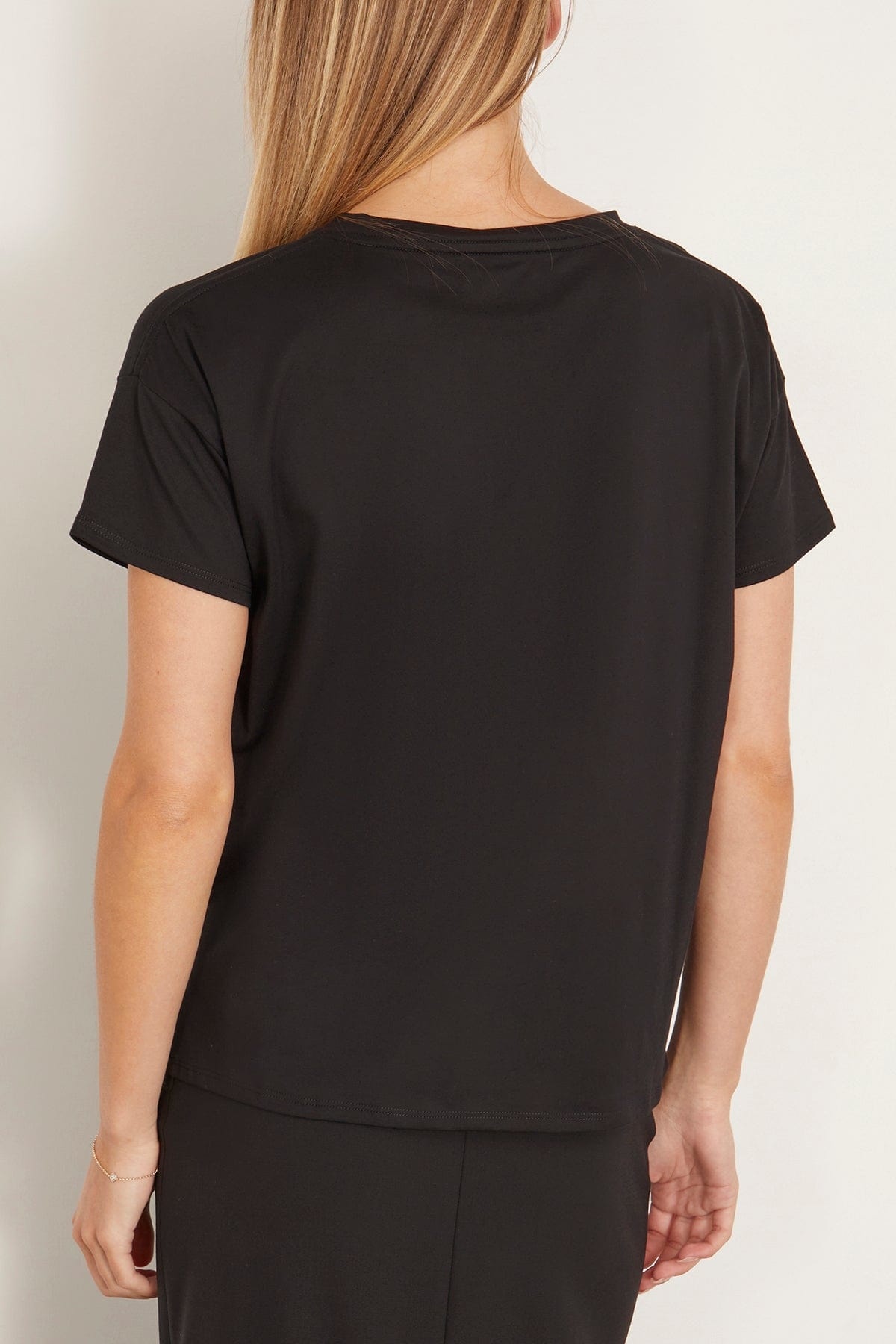 Basiluzzo Oversize Shirt in Black - 4