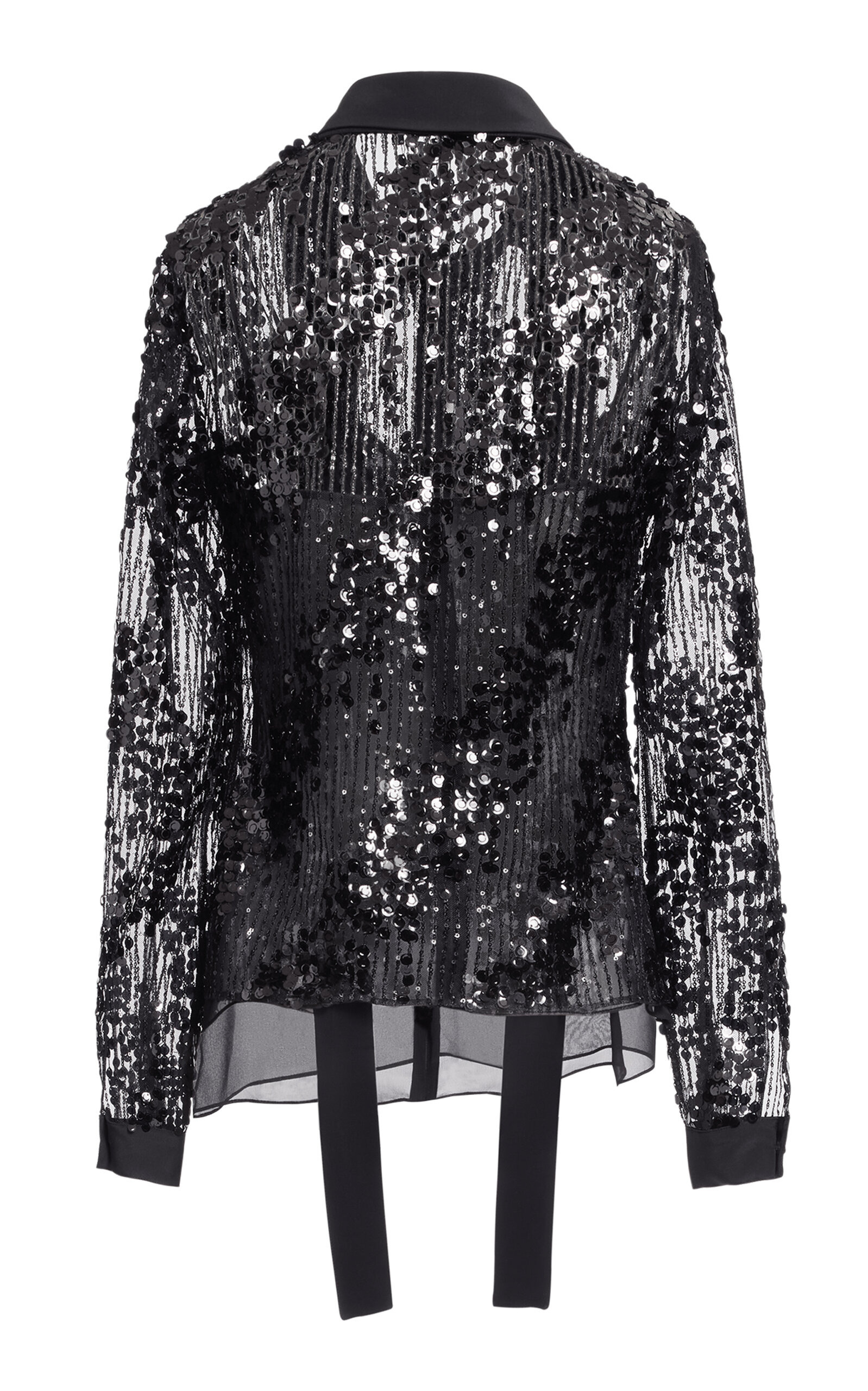 Sequined Shirt black - 3