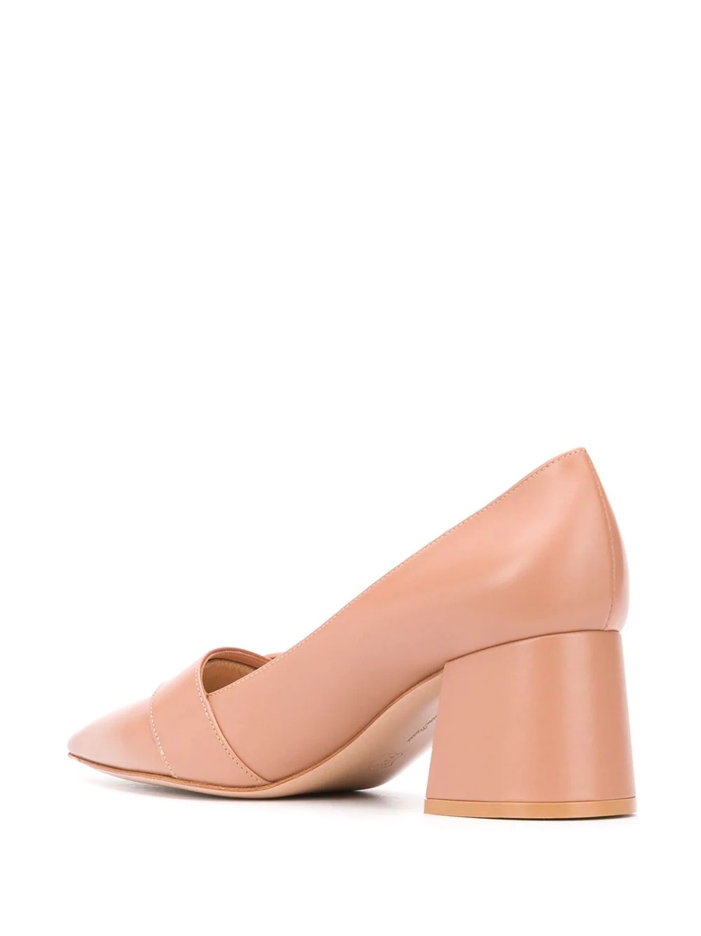 pointed block heel pumps - 3