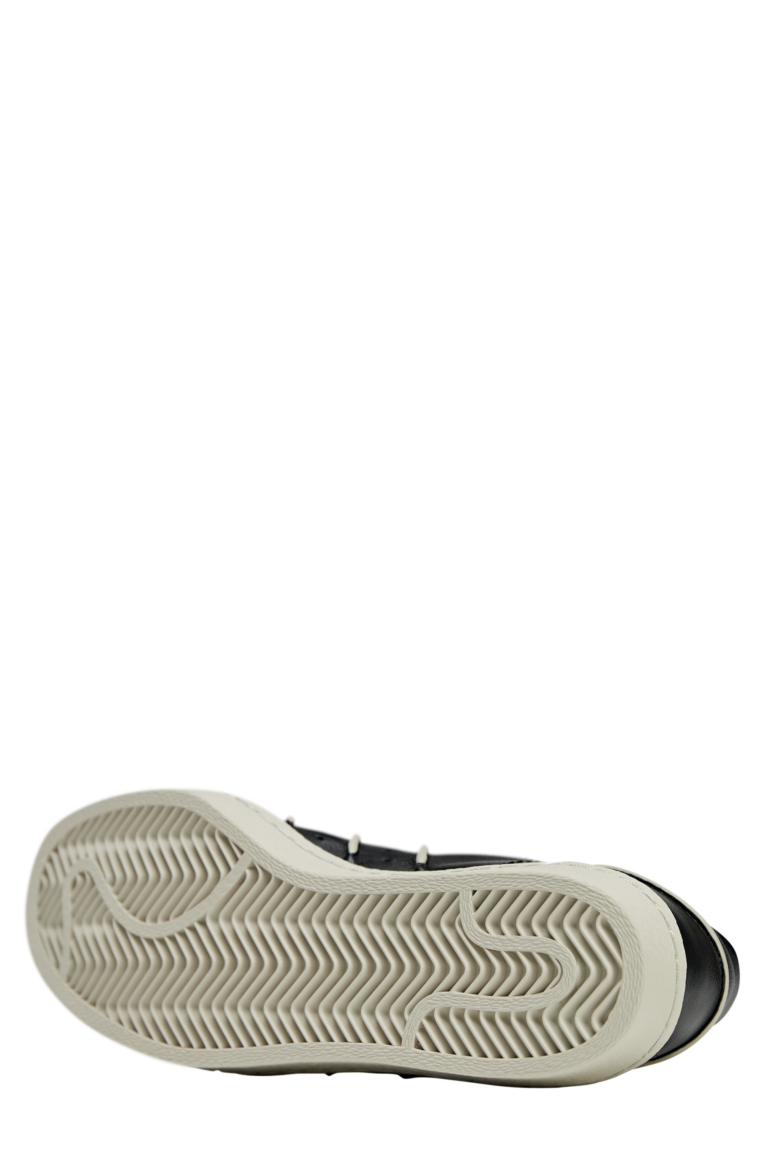 Y-3 Superstar Sneaker in Black/Black/Talc at Nordstrom - 5
