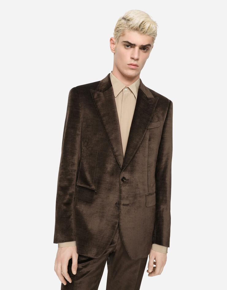Velvet Sicilia-fit suit - 4