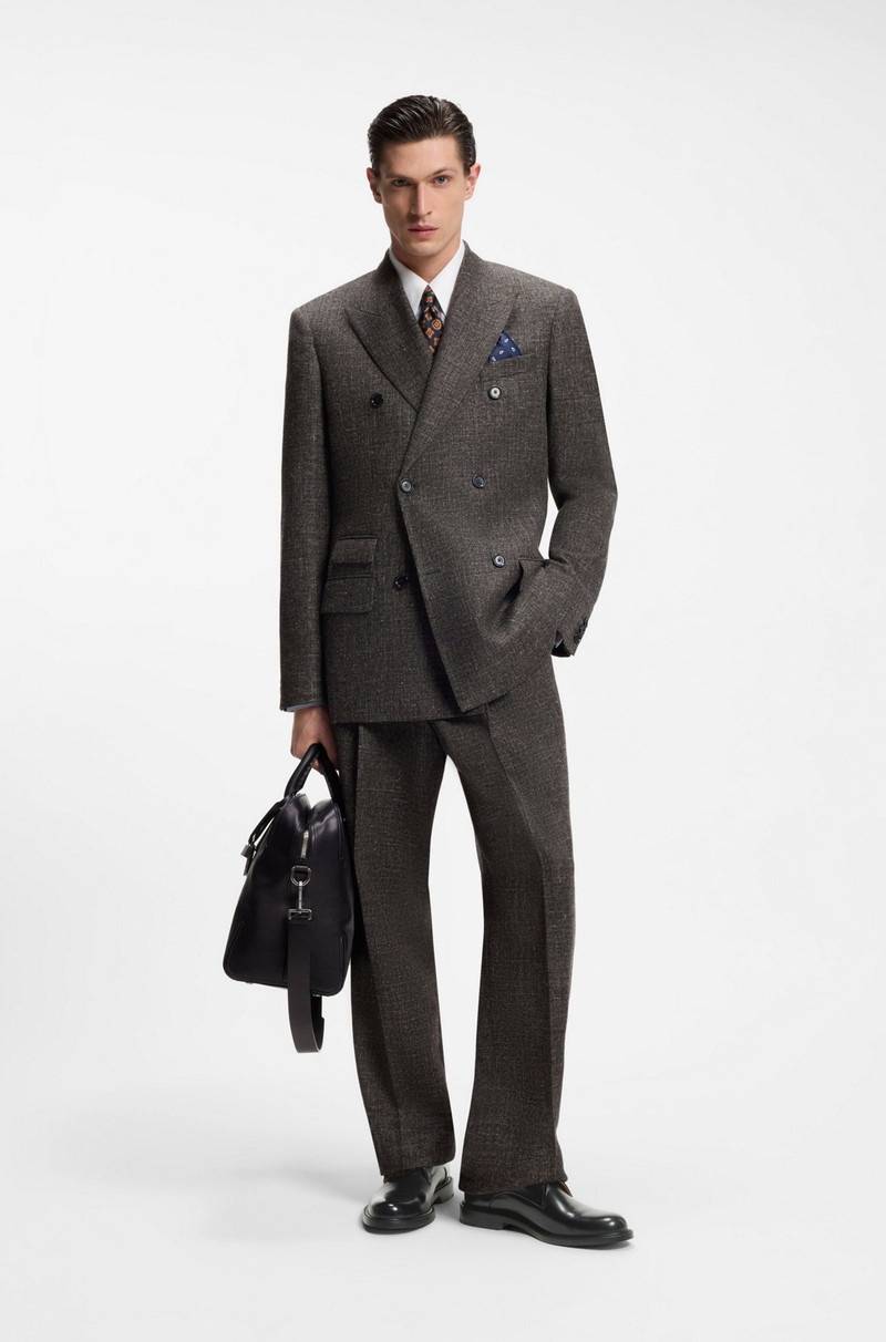 BOSS RUNWAY MONK SHOES IN ITALIAN LEATHER outlook