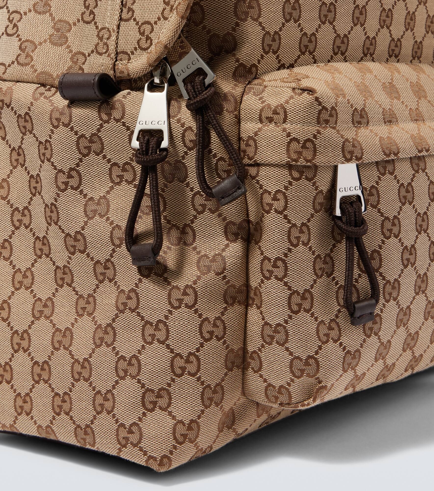 GG Canvas Medium backpack - 6