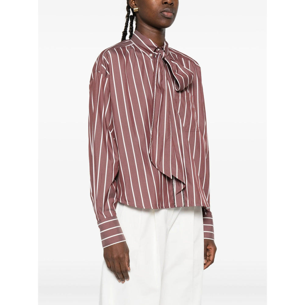 Brunello Cucinelli Red Tops - Blouses Women - 5