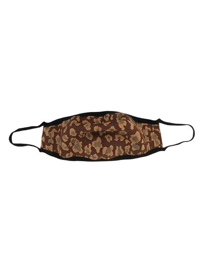 Golden Goose leopard-print face mask outlook