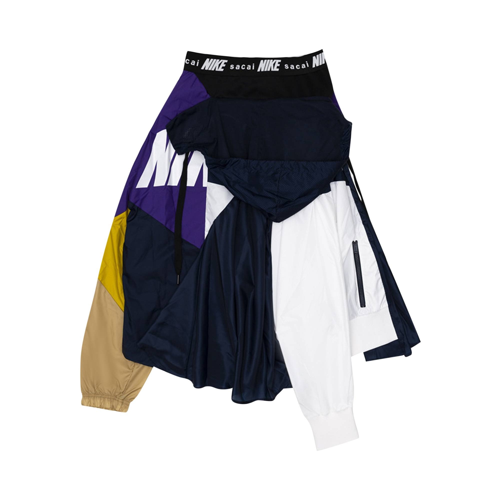 Nike sacai スカート S ブラック/セコイアCD6299-011 WMNS) Nike x sacai Skirt 'Black Sequoia' CD6299-011