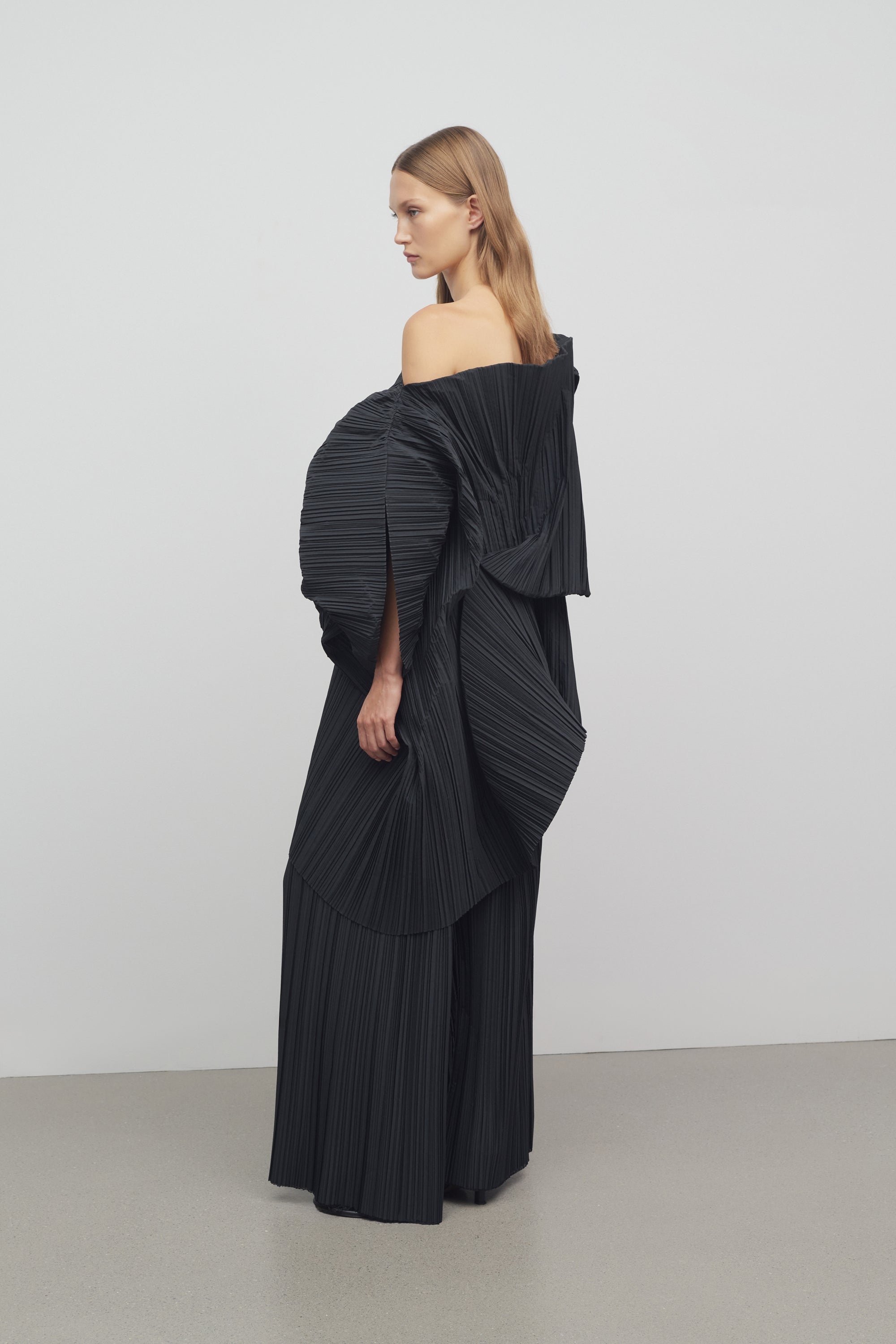 Gala Pant in Polyester and Wool - 4