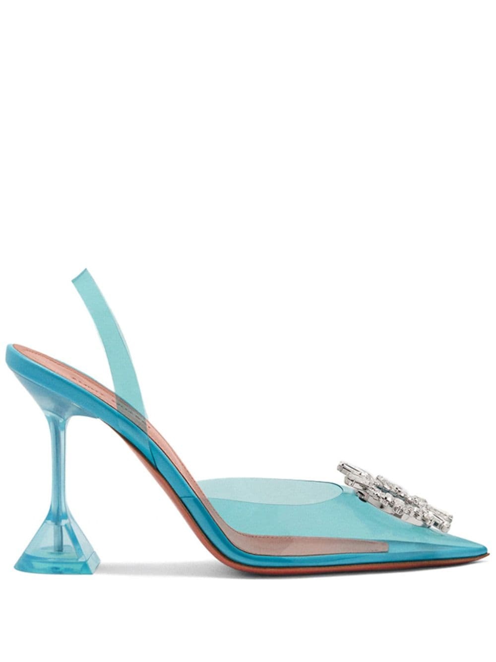 Begum 95mm transparent pumps - 1