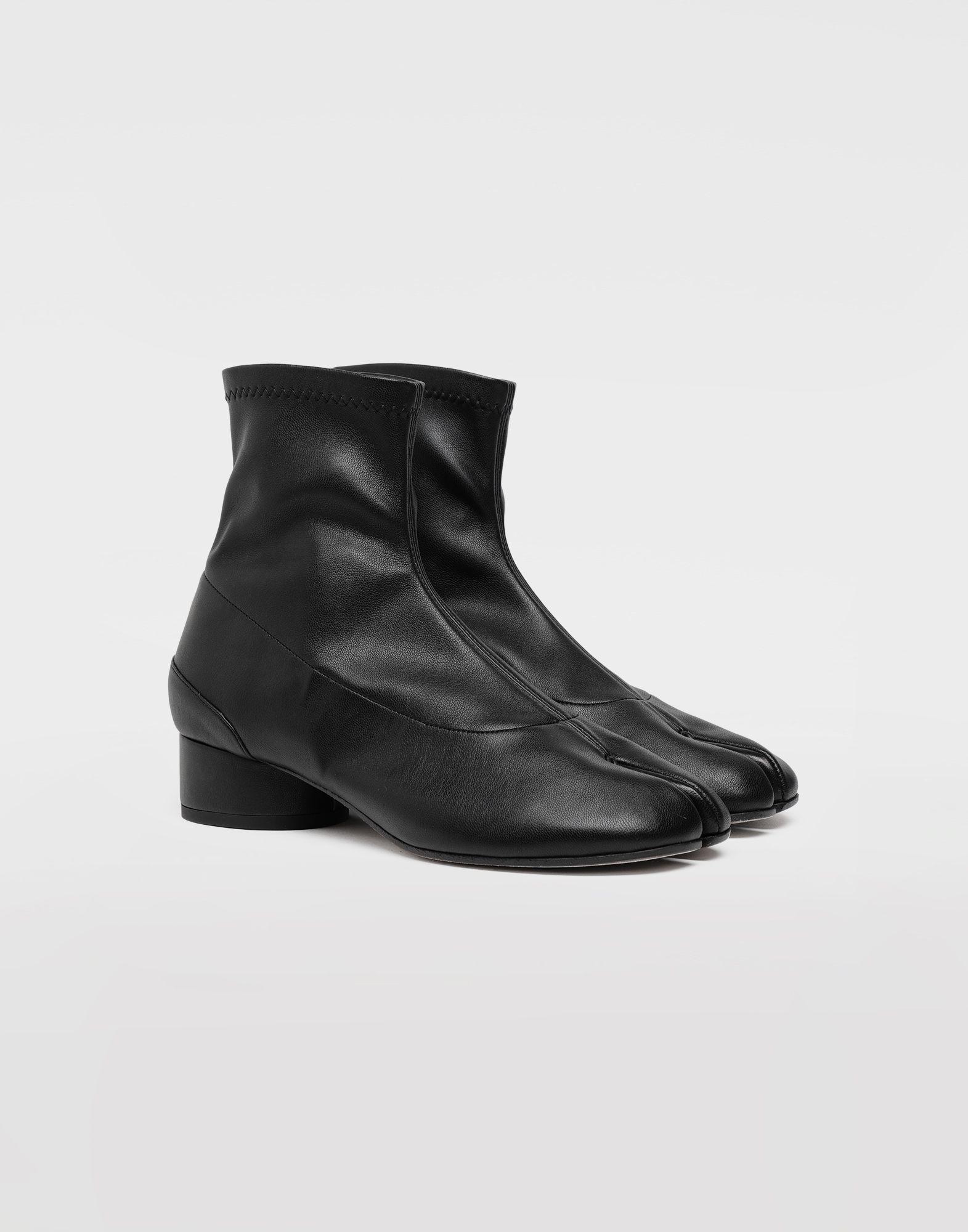 Tabi faux leather sock boots - 3