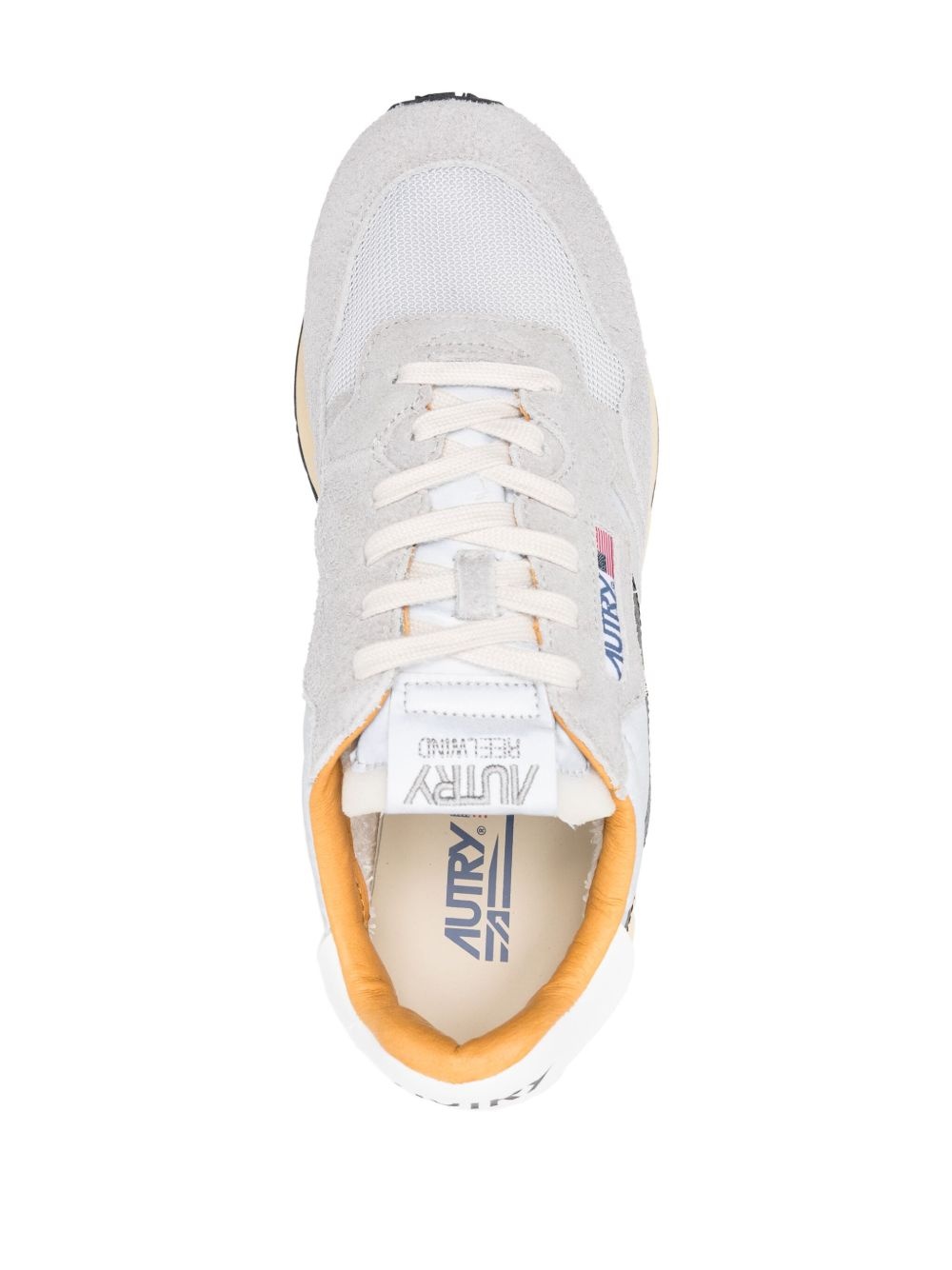 Reelwind Low "Sand Cracked Leather and Nylon" - 4