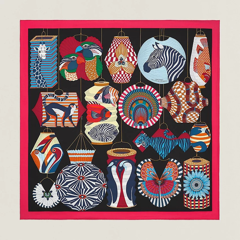 Lanternes, Ballons et Cocardes scarf 90 1