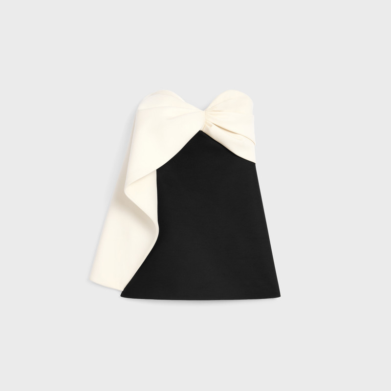 mini dress IN wool and silk cady 1