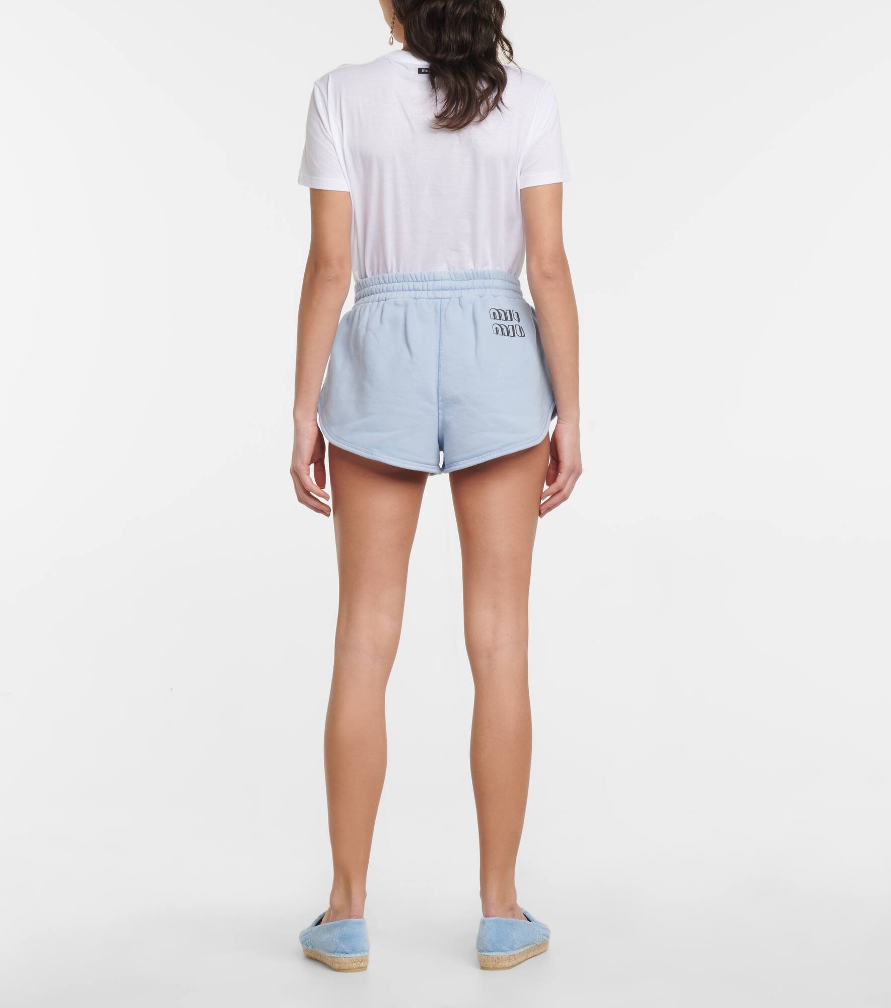 Cotton jersey shorts - 3