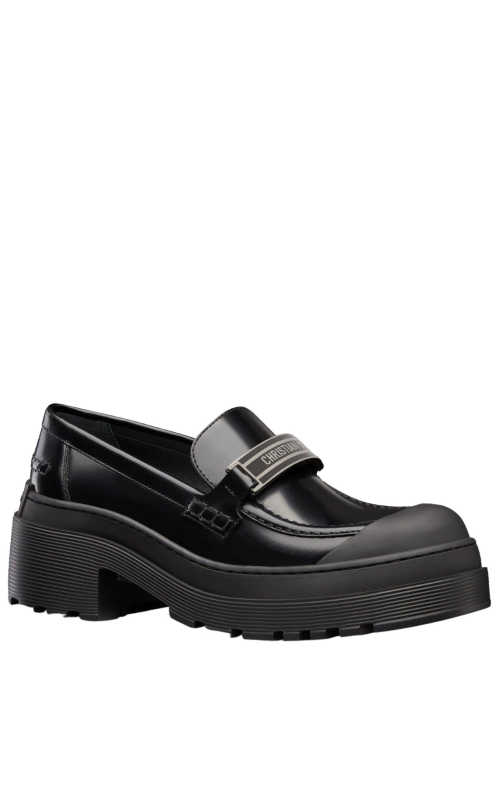 Code Leather Loafer - 3