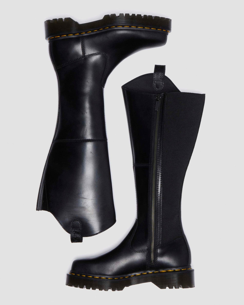 Dr. Martens Amaayah Knee High Leather Boots outlook