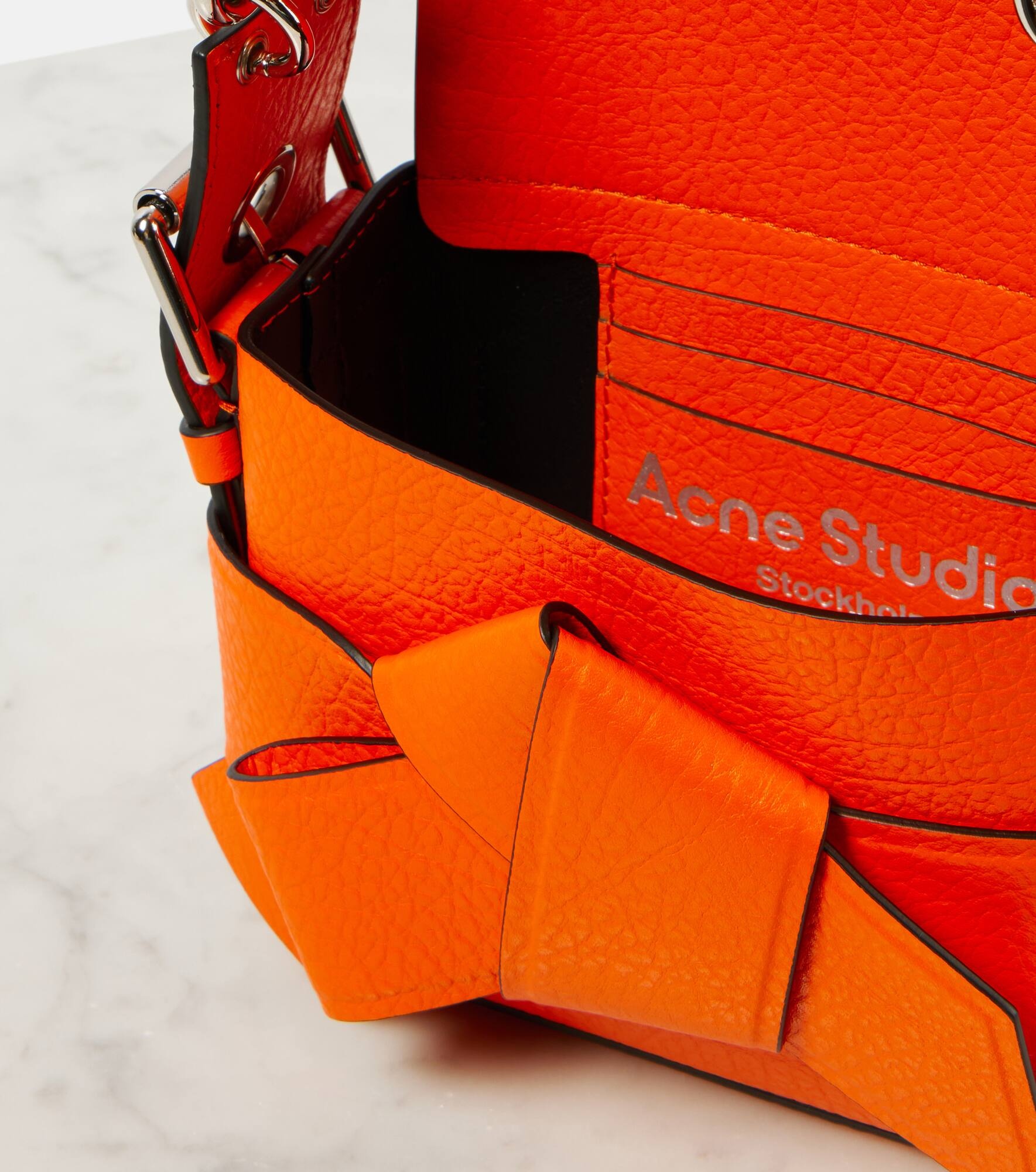 Musubi leather shoulder bag - 3