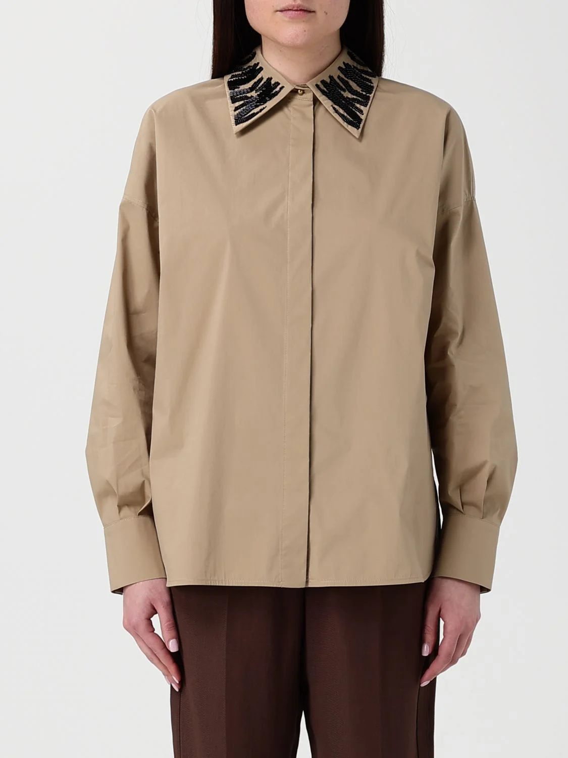 Max Mara Studio Women Max Mara Studio Cotton Blend Shirt - 1
