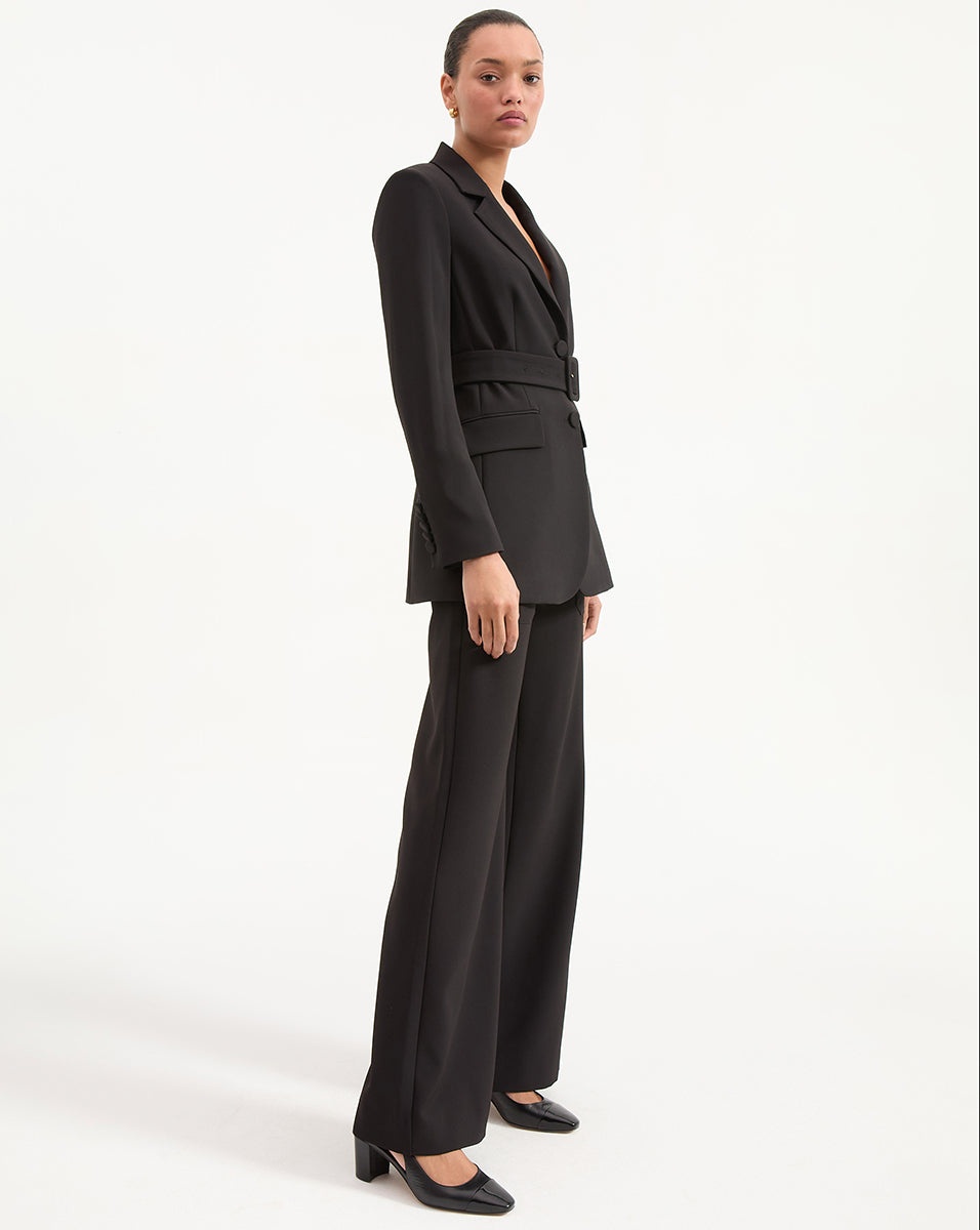 RYANNE BELTED DICKEY JACKET - 4