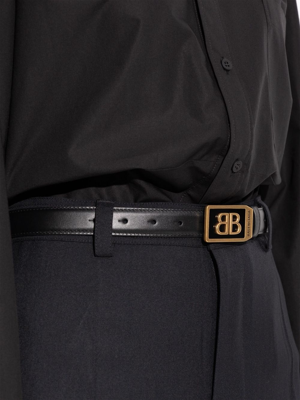 logo-plaque belt - 4