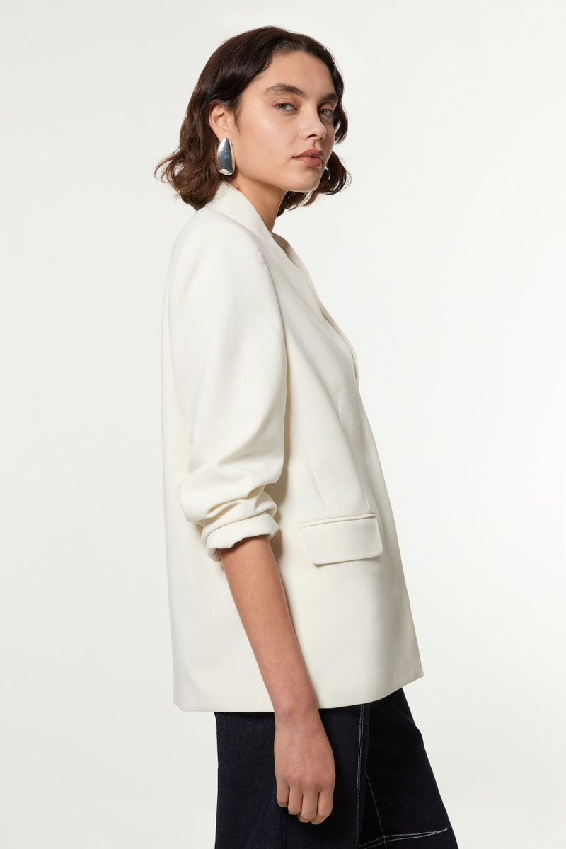 Compact Stretch Essential Oversize Tailored Blazer 1
