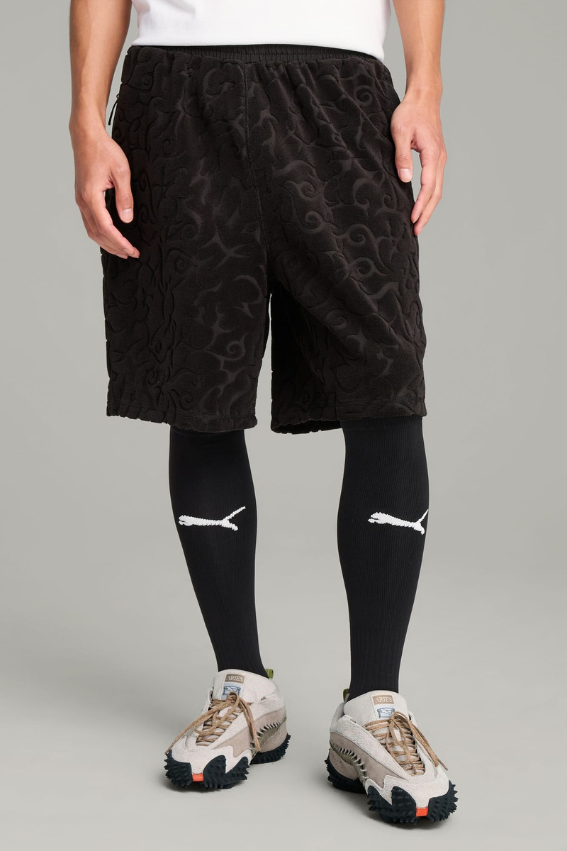 PUMA PUMA x ARIES Towelling Shorts Unisex outlook