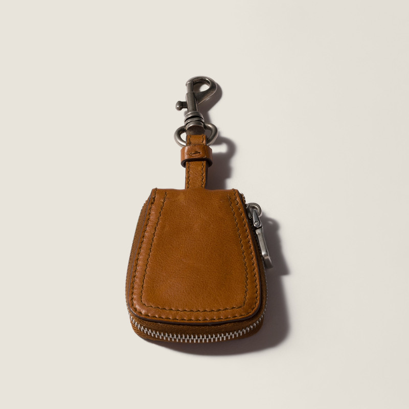 Miu Miu Leather keyring trick outlook