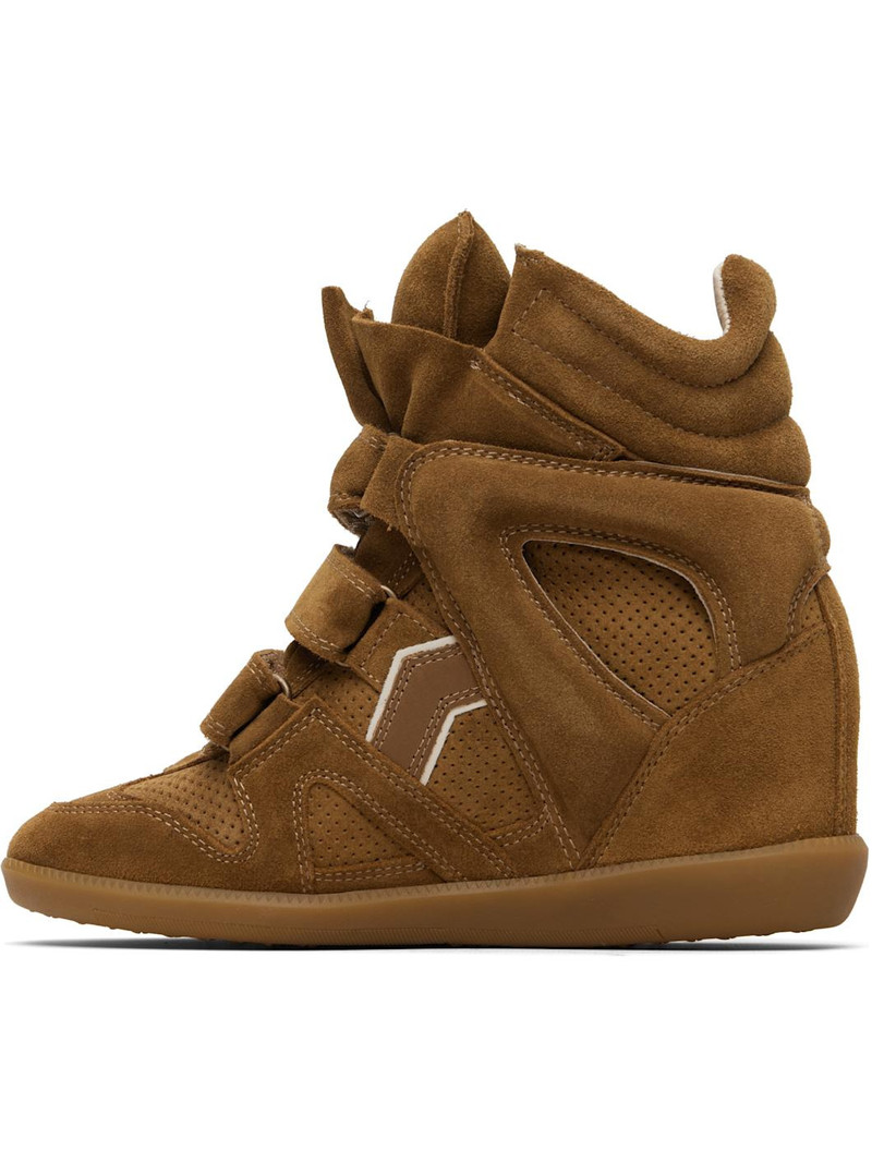 Isabel Marant Brown Bekett Sneakers outlook