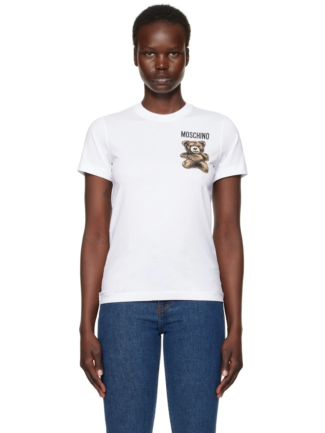 White Teddy Bear T-shirt - 1