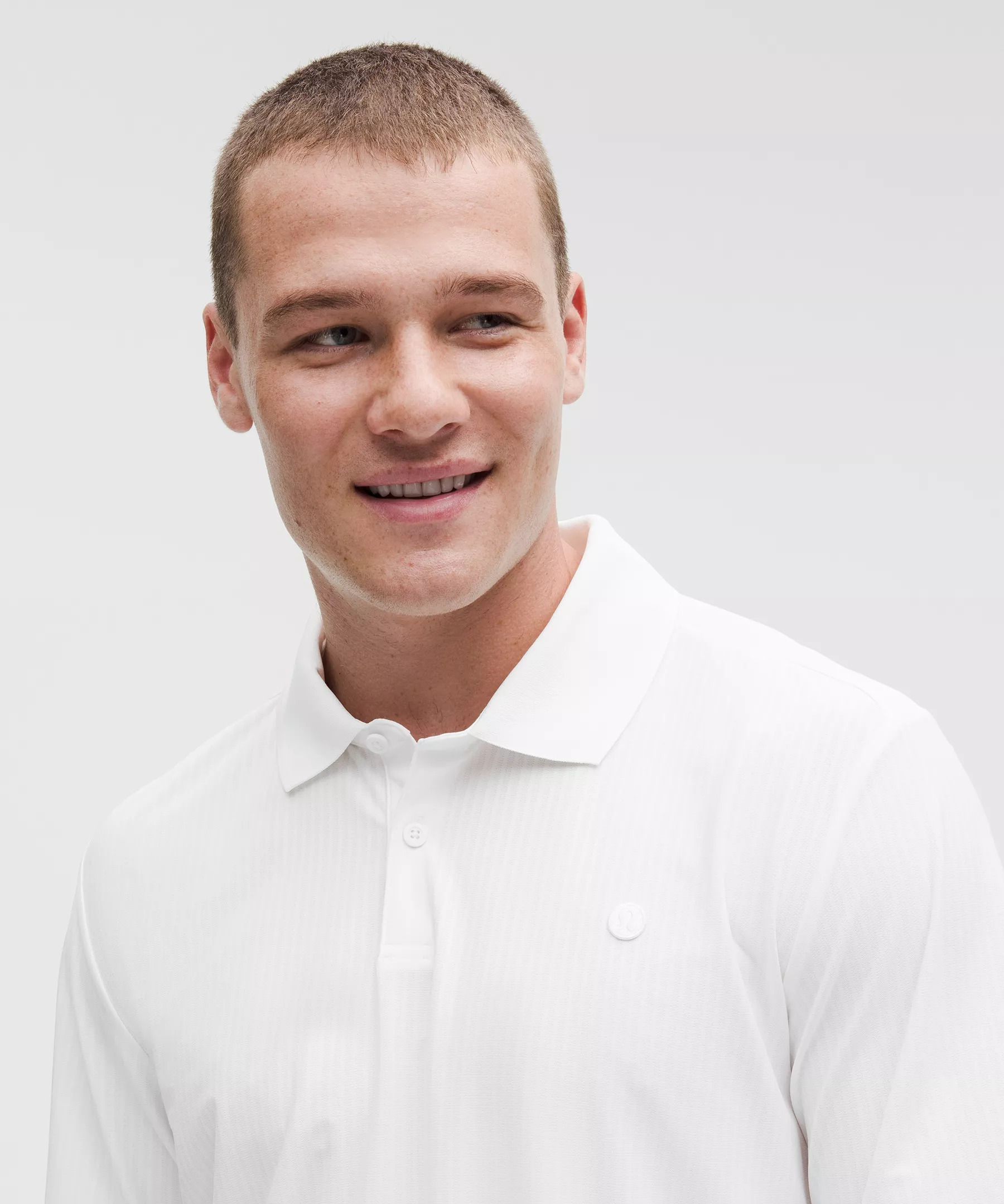 UV-Protective Striped Mesh Tennis Polo Shirt - 4