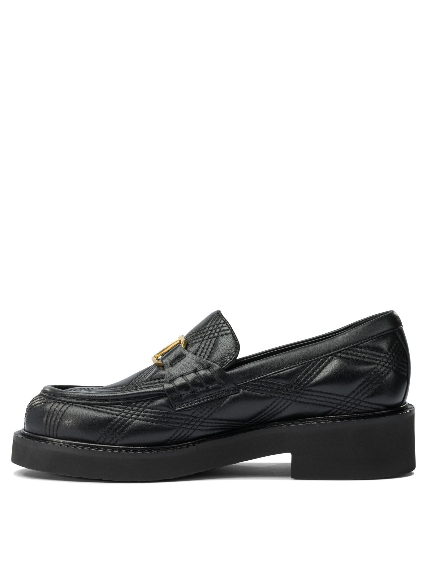 Valentino Garavani Women "Quiltie 67" Loafers - 3