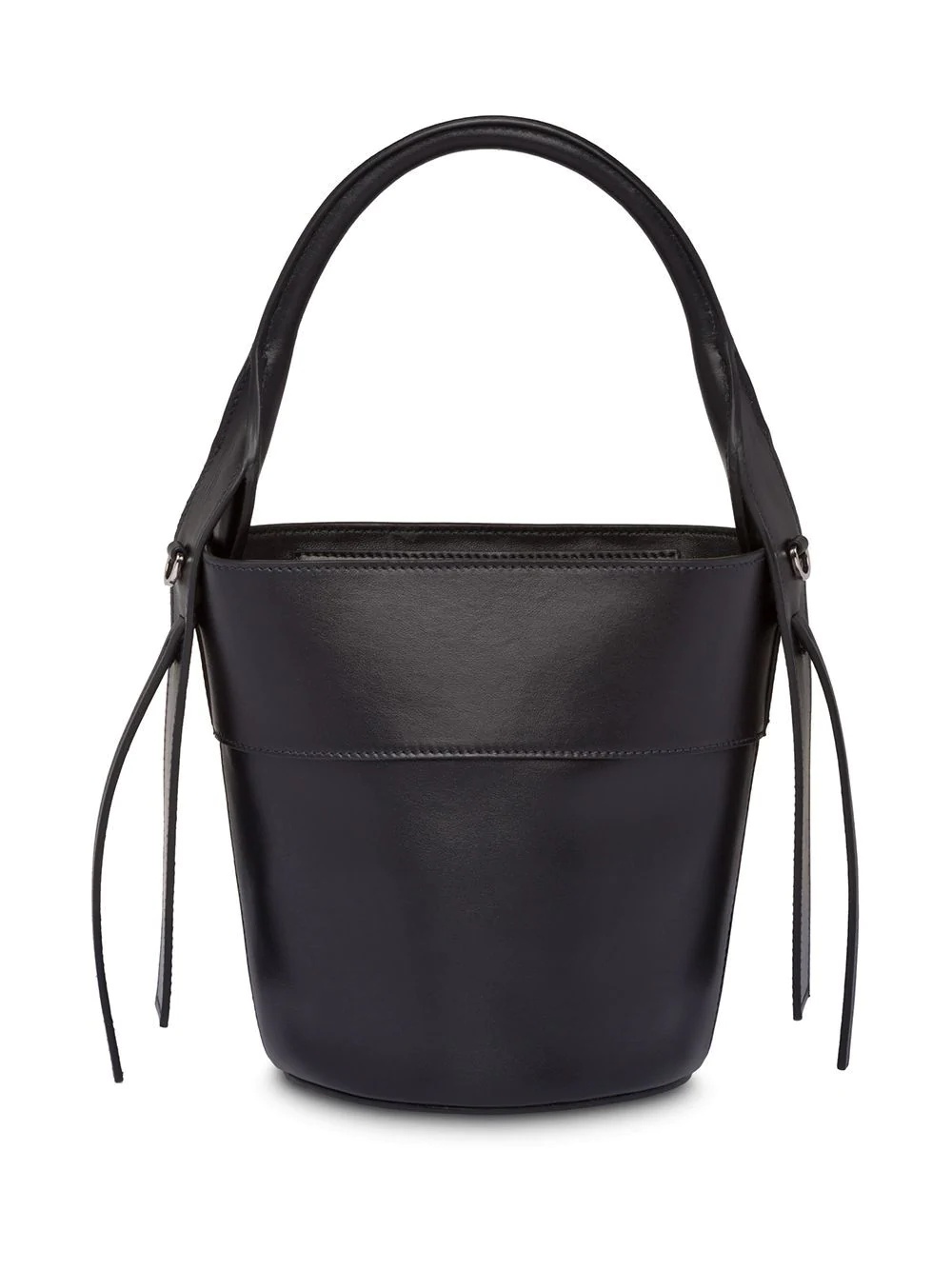 Ouverture leather bucket bag - 3