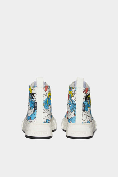 DSQUARED2 SMURFS SNEAKERS outlook
