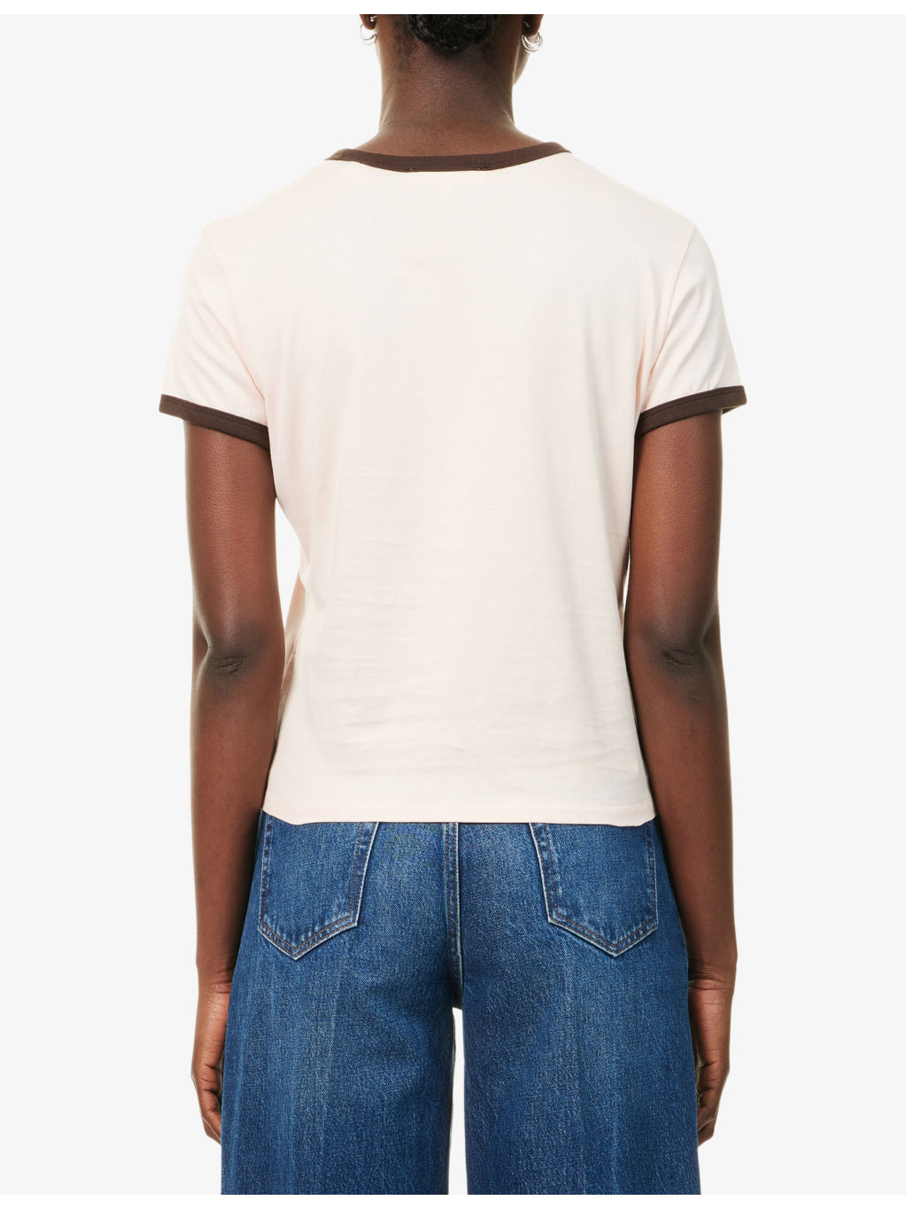 The Ringer Baby Tee Cotton-Jersey T-Shirt - 4