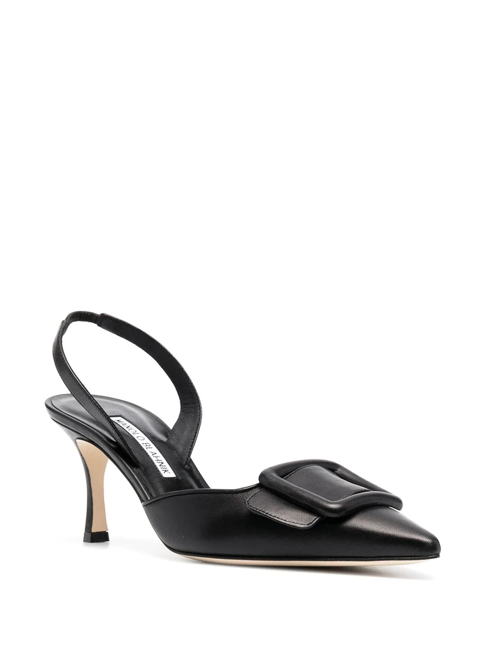 buckle-detail slingback pumps - 2