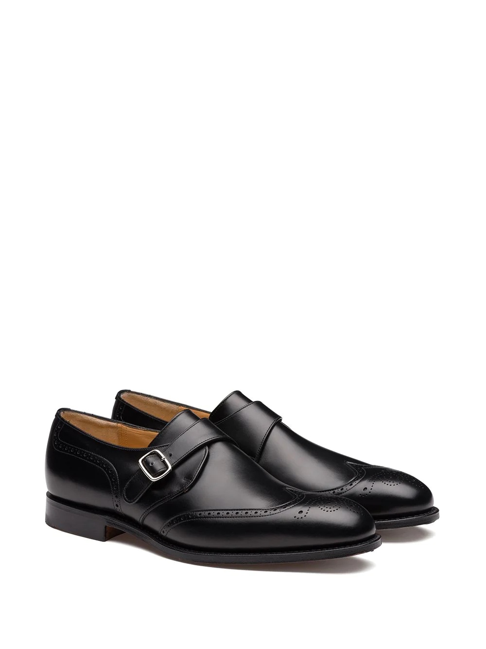 Nevada leather monk brogues - 2