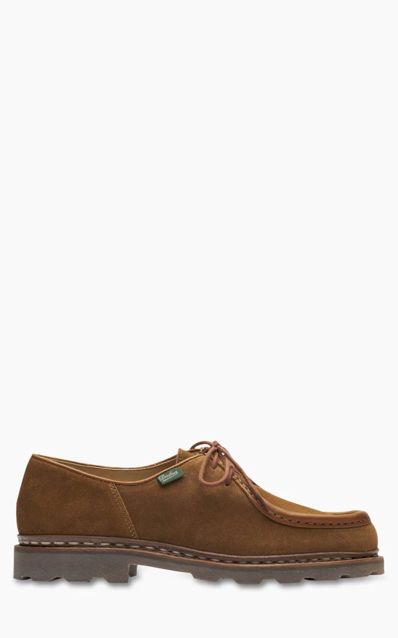 PARABOOT MICHAEL DERBY SUEDE WHISKY - 1