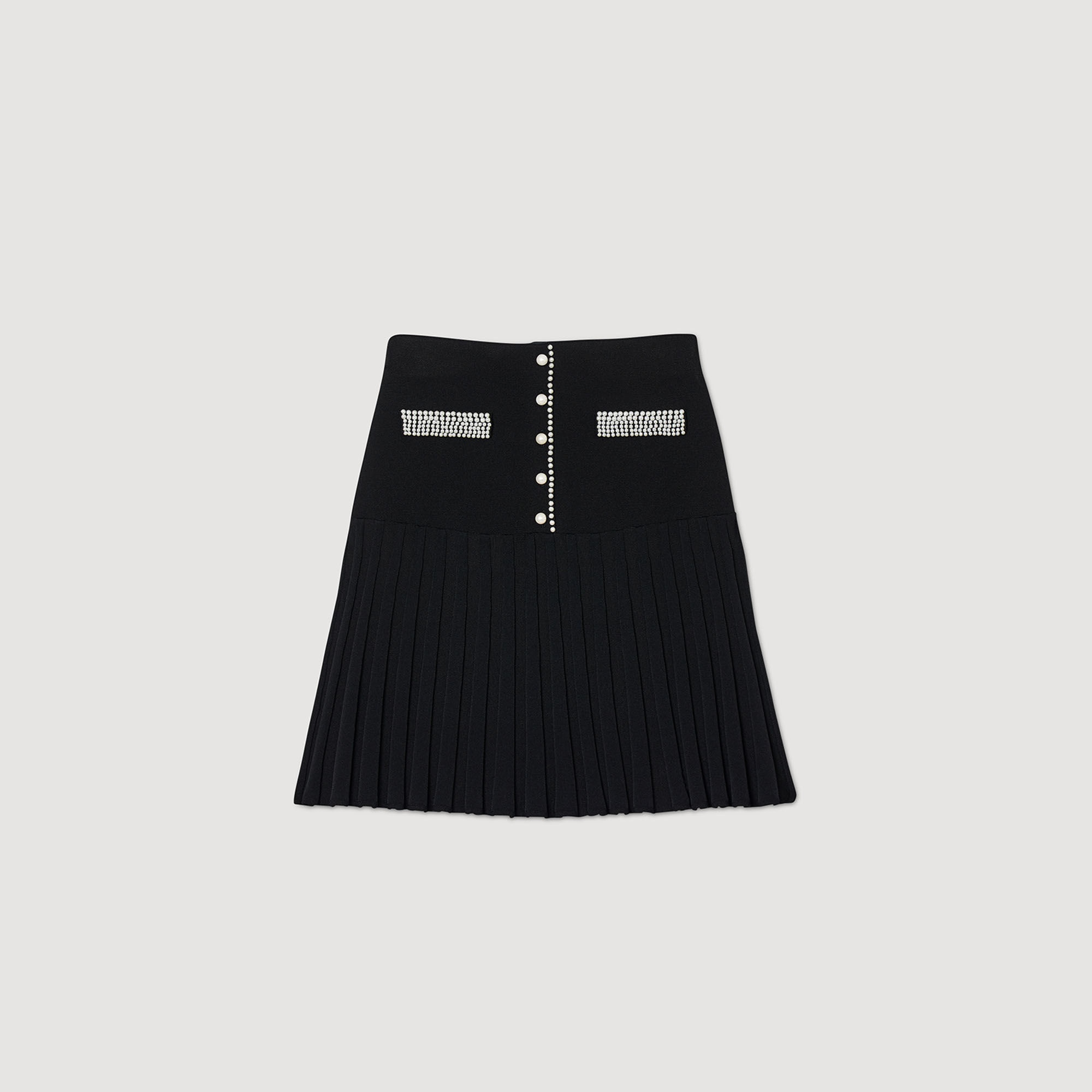 SHORT BEADED SKIRT - 1