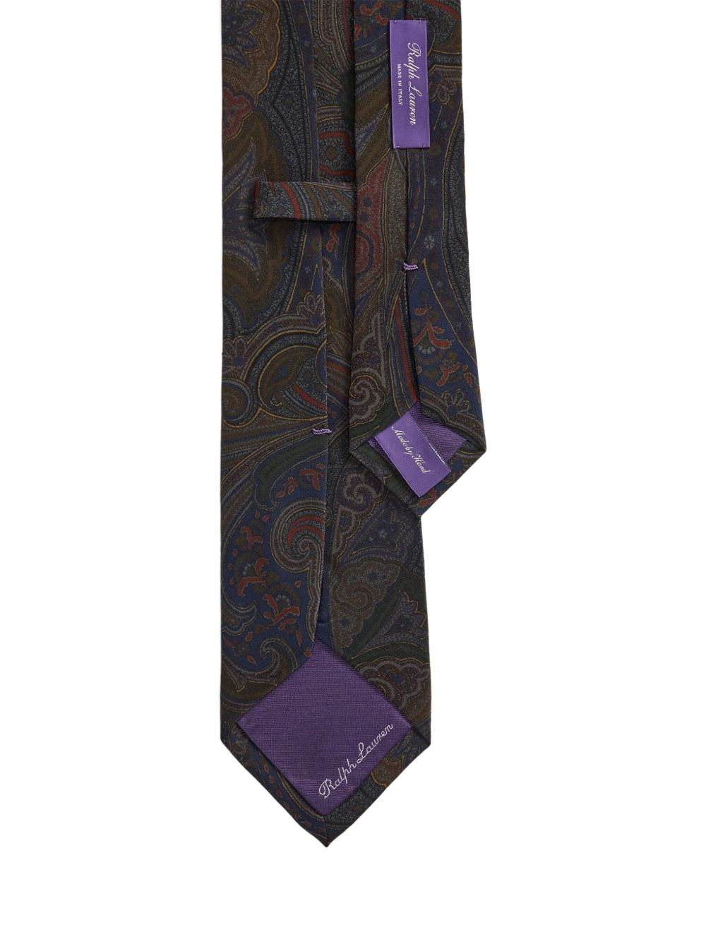 paisley-print neck tie - 3
