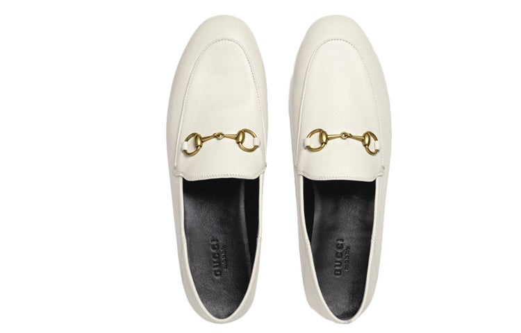 (WMNS) Gucci Cowhide Thick Sole Shoe White 414998-DLC00-9022 - 2
