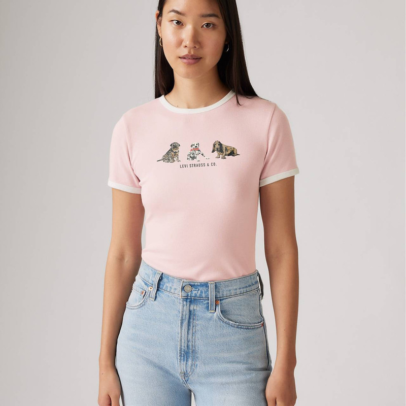 Levi's GRAPHIC RINGER RICKIE TEE outlook