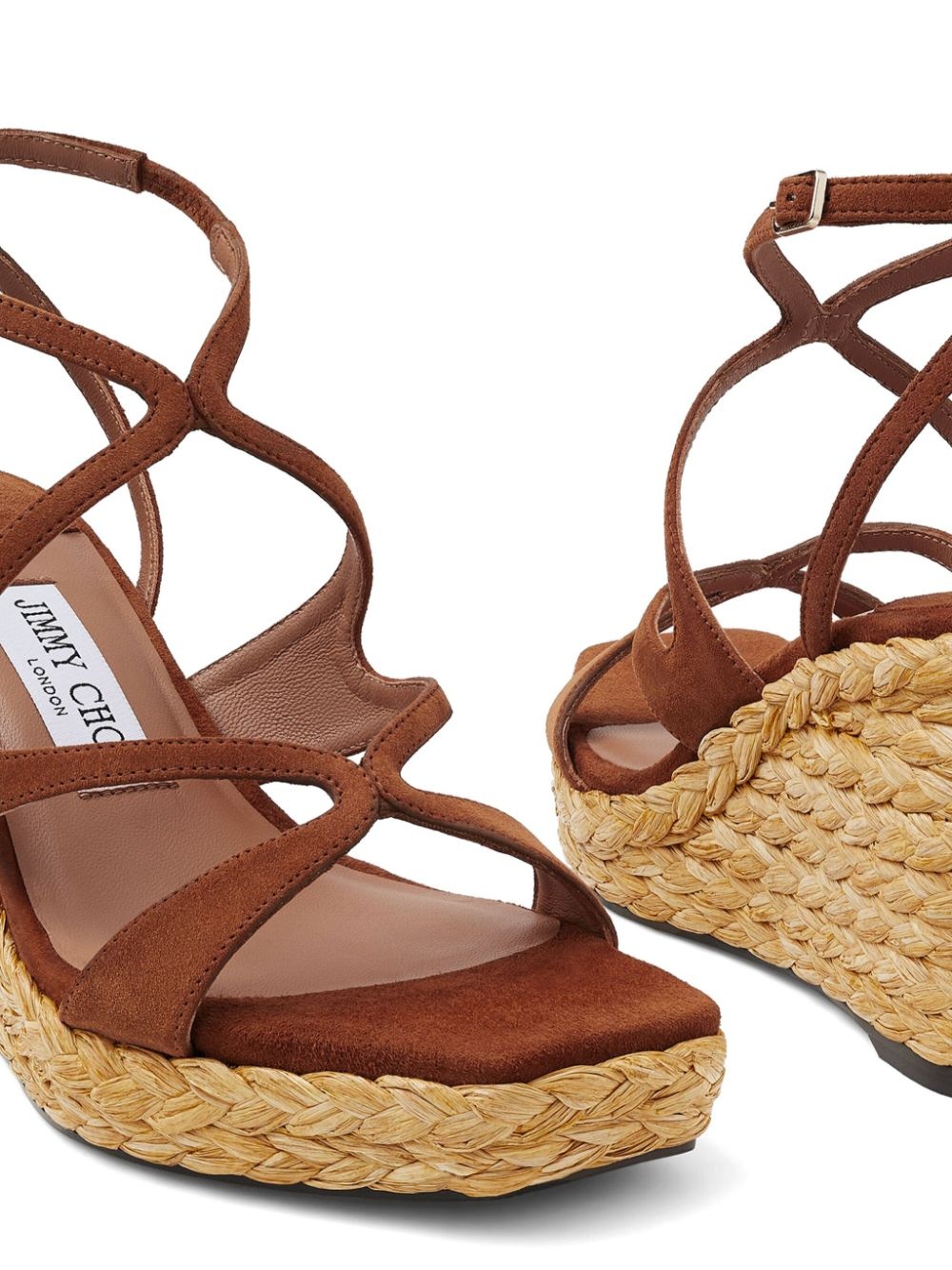 Ayla 85mm wedge sandals - 3