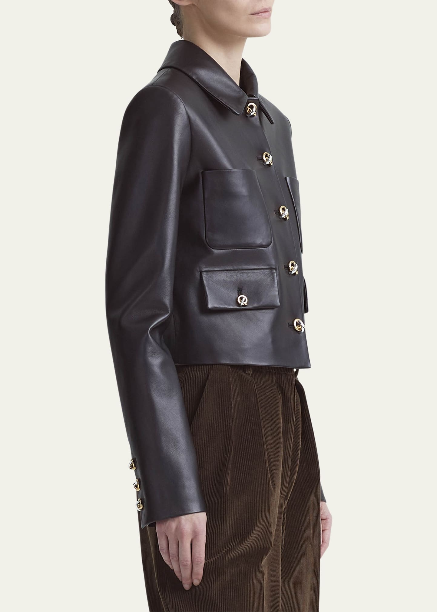 Astley Leather Jacket - 4