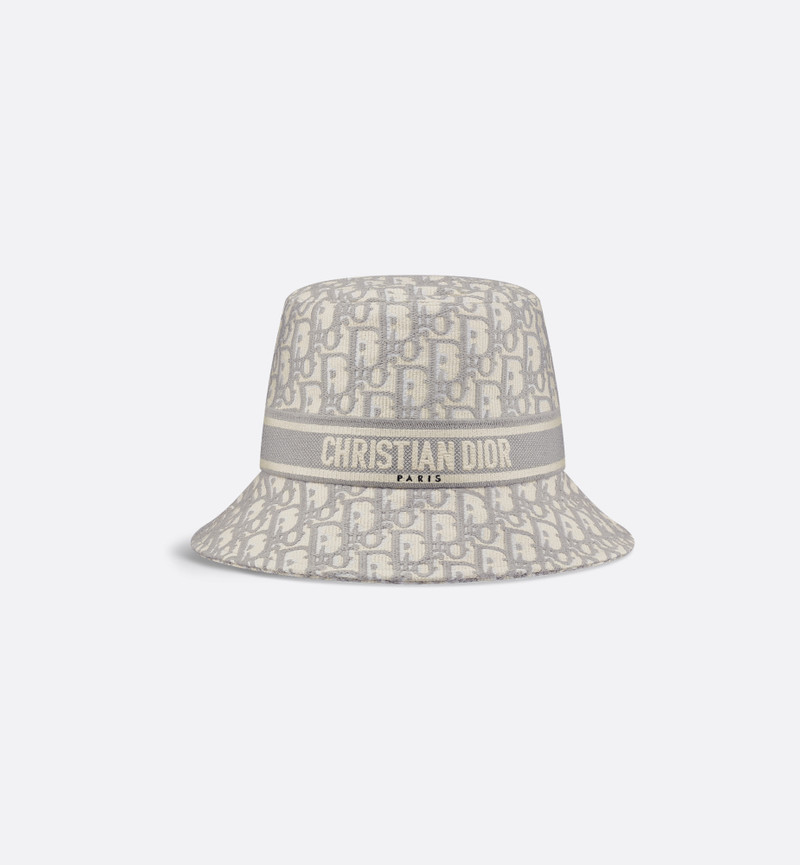 Dior Oblique Small Brim Bucket Hat 1