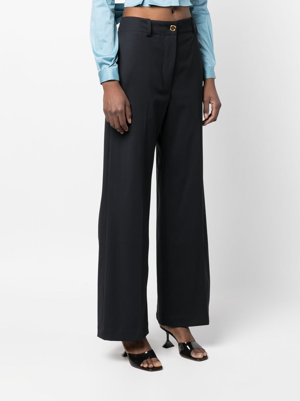 Iconic long wool trousers - 3