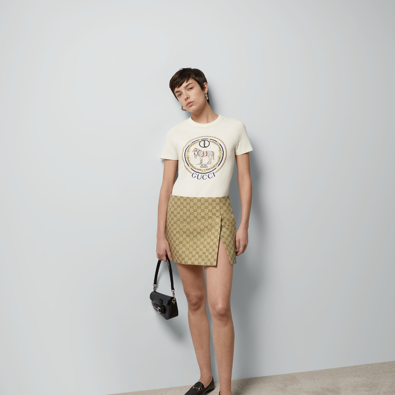 GUCCI Cotton jersey T-shirt with Interlocking G outlook