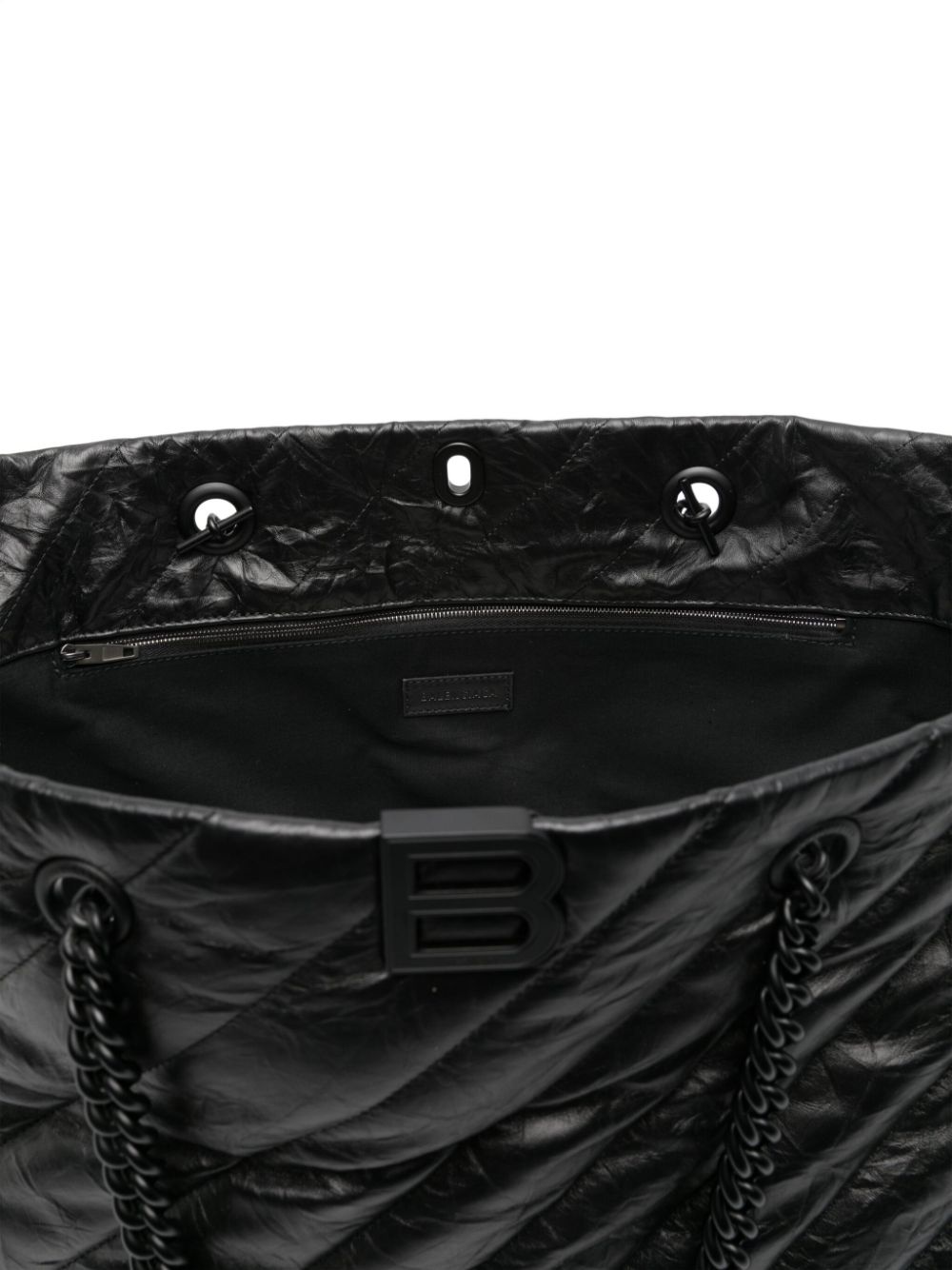 large Crush quilted tote bag - 5