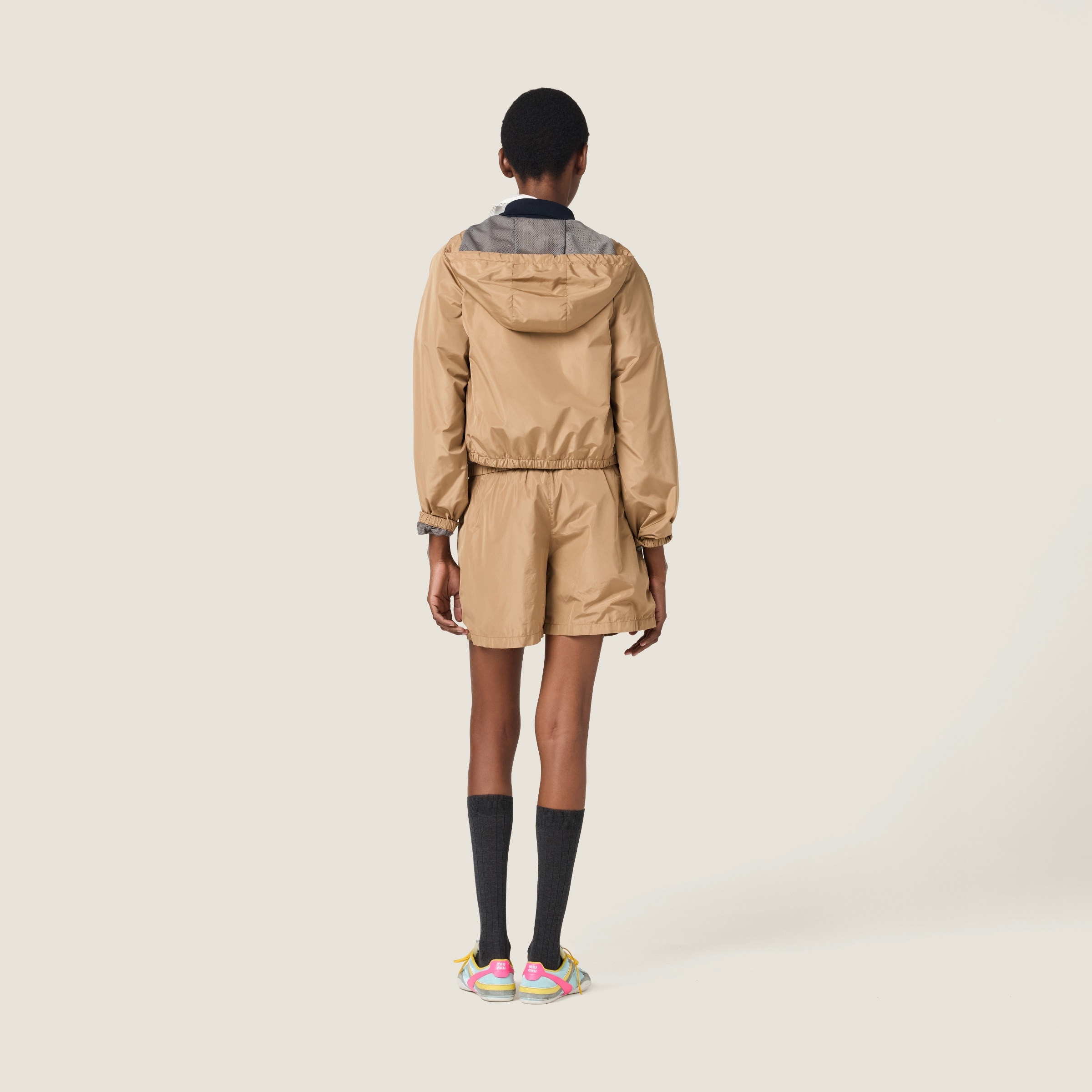 Technical silk Bermudas - 3