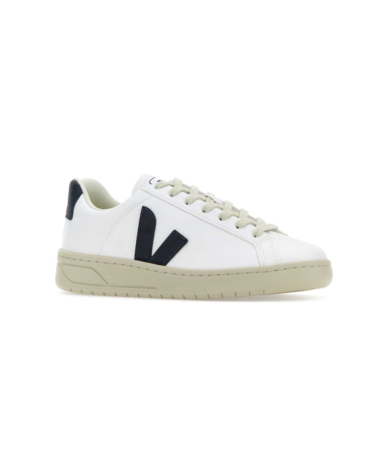 White Synthetic Leather Urca Sneakers - 2